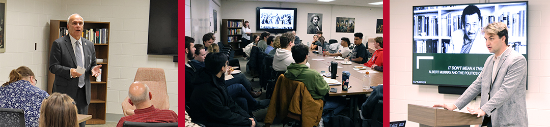 Speakers at the Chase Society events