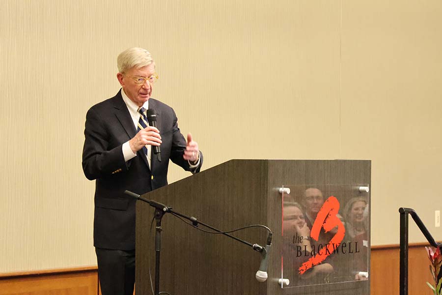 George Will speaking