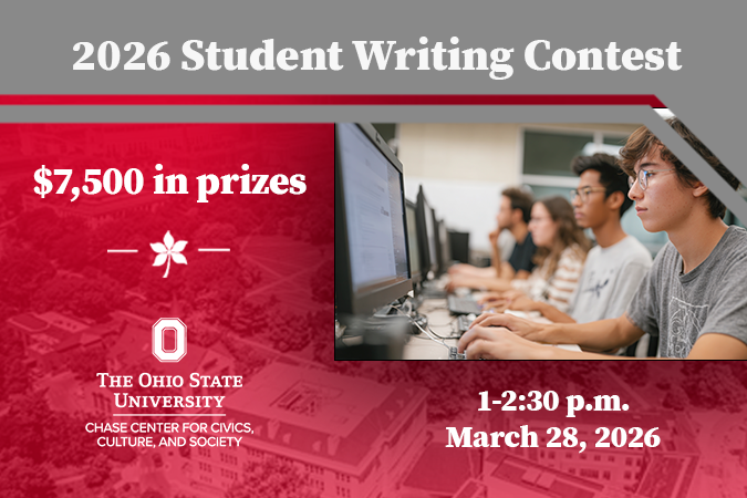 2026 student writing contest students writing on computers