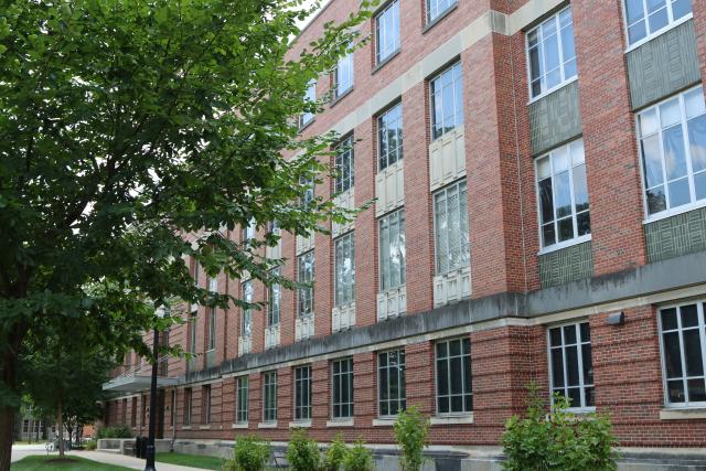 Exterior of the Chase Center at Smith Lab