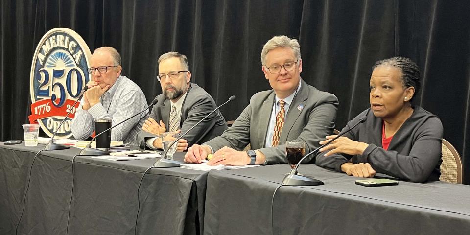 Annette Gordon-Reed, Brian Schoen, Chris Green and John Lauck
