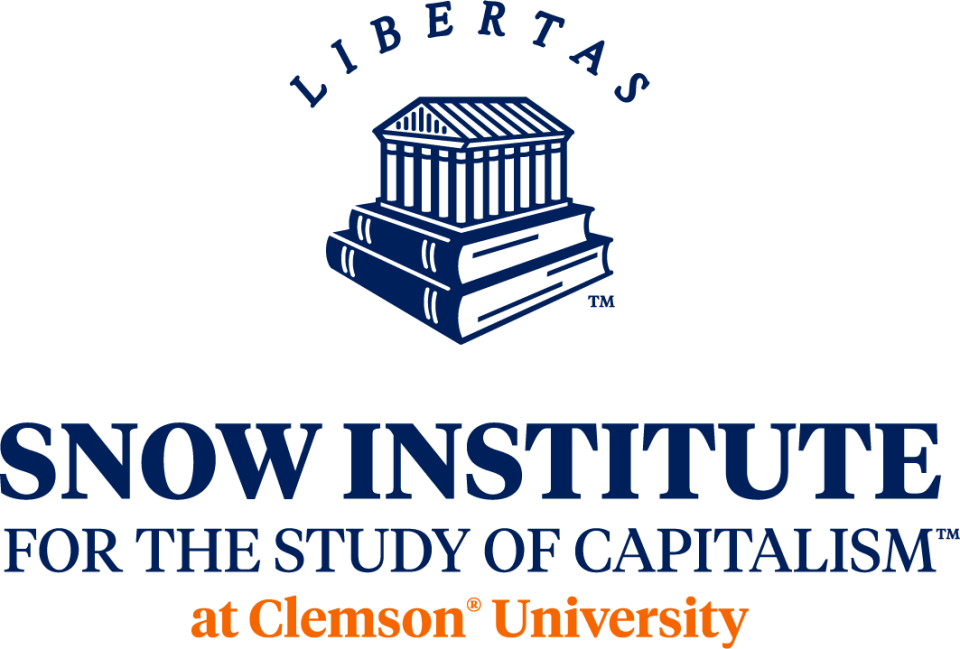 Snow Institute For the Study of Capitalism at Clemson university Logo