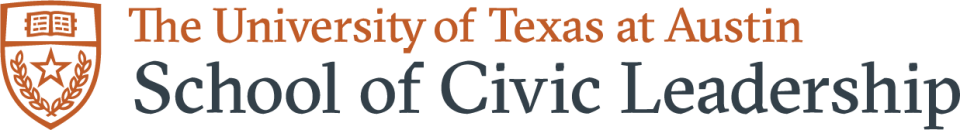 The University of Texas at Austin School of Civic Leadership Logo