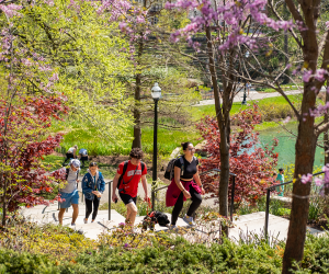 Students Walking